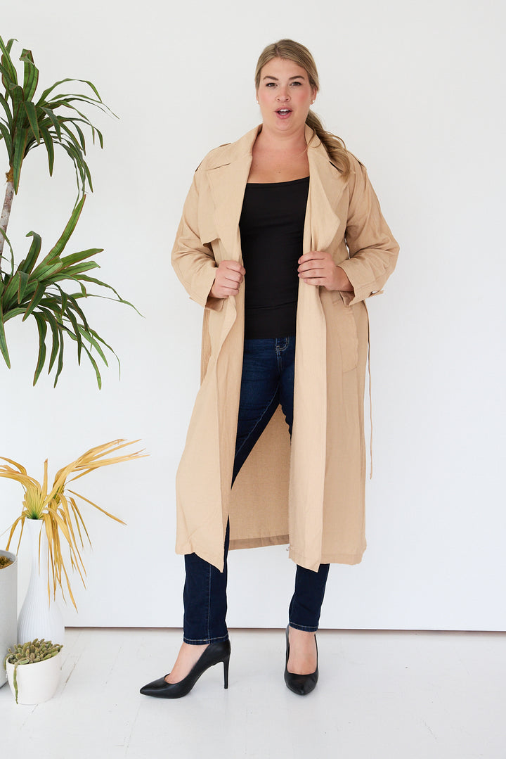 Belted Trench Coat