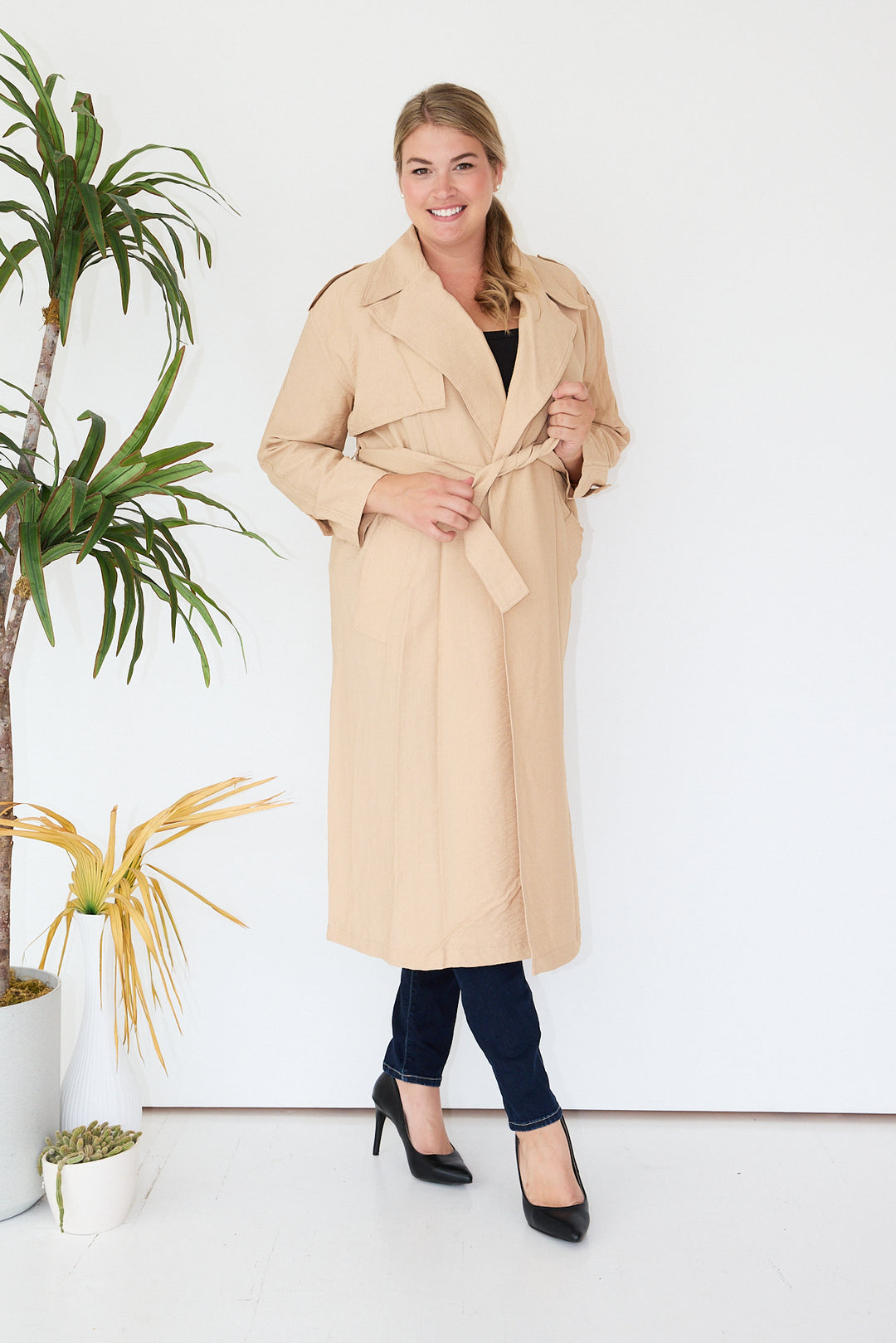 Belted Trench Coat