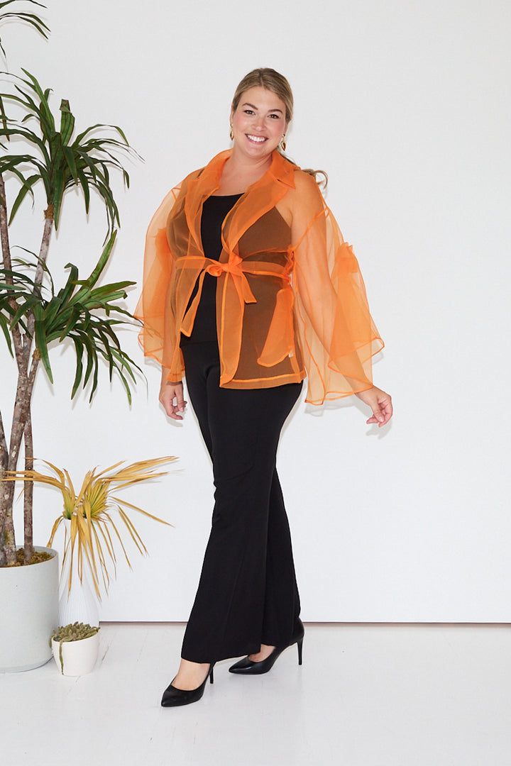 Amber Organza Kimono Outerwear