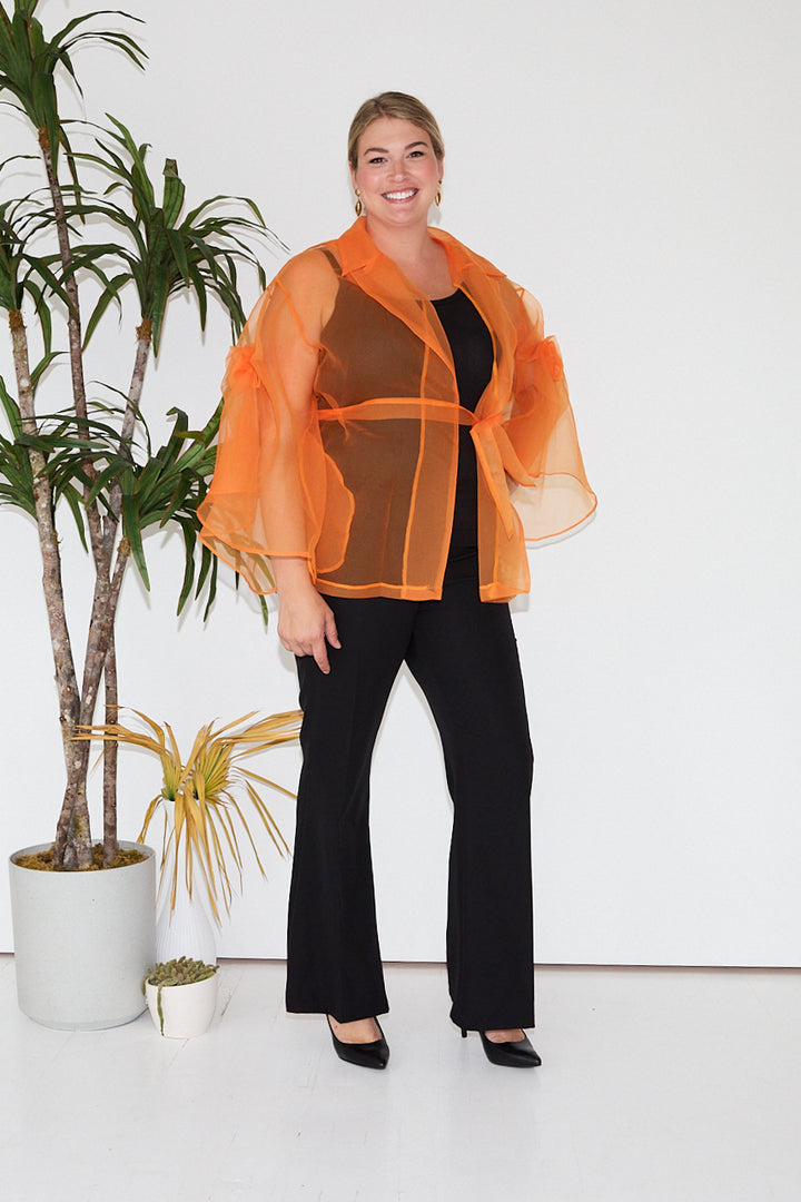 Amber Organza Kimono Outerwear