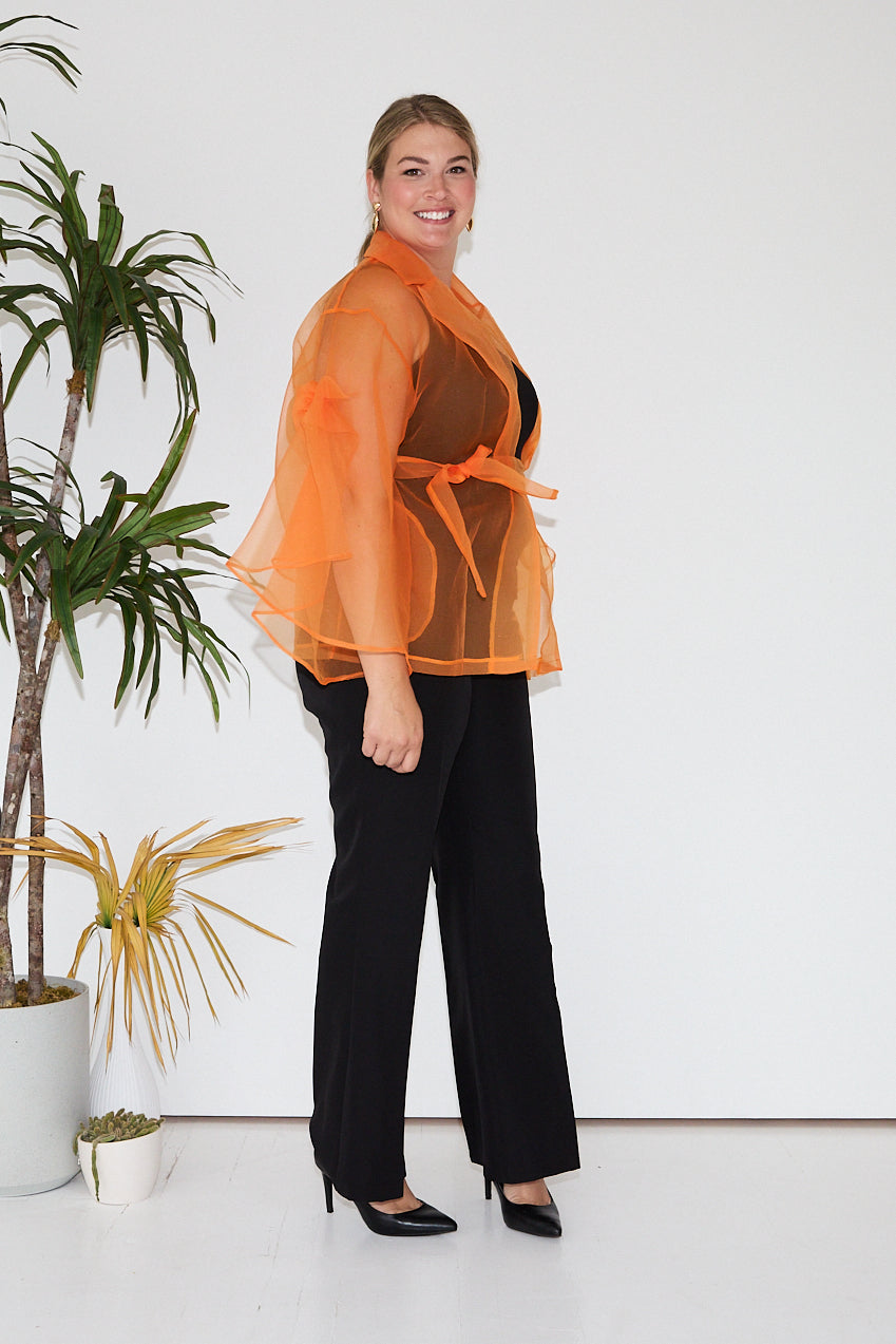 Amber Organza Kimono Outerwear