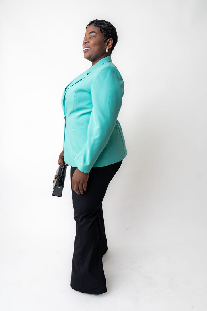Turquoise blazer