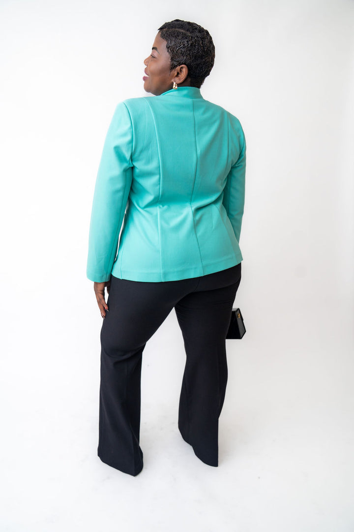 Turquoise blazer