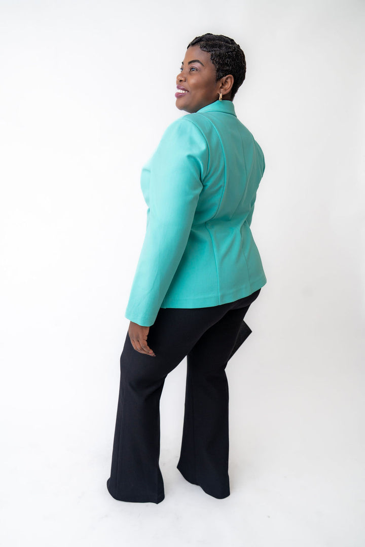 Turquoise blazer