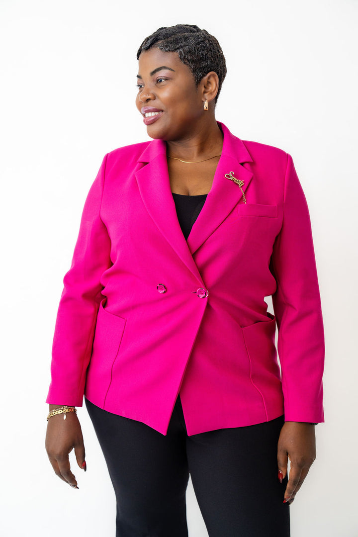 Pink Blazer