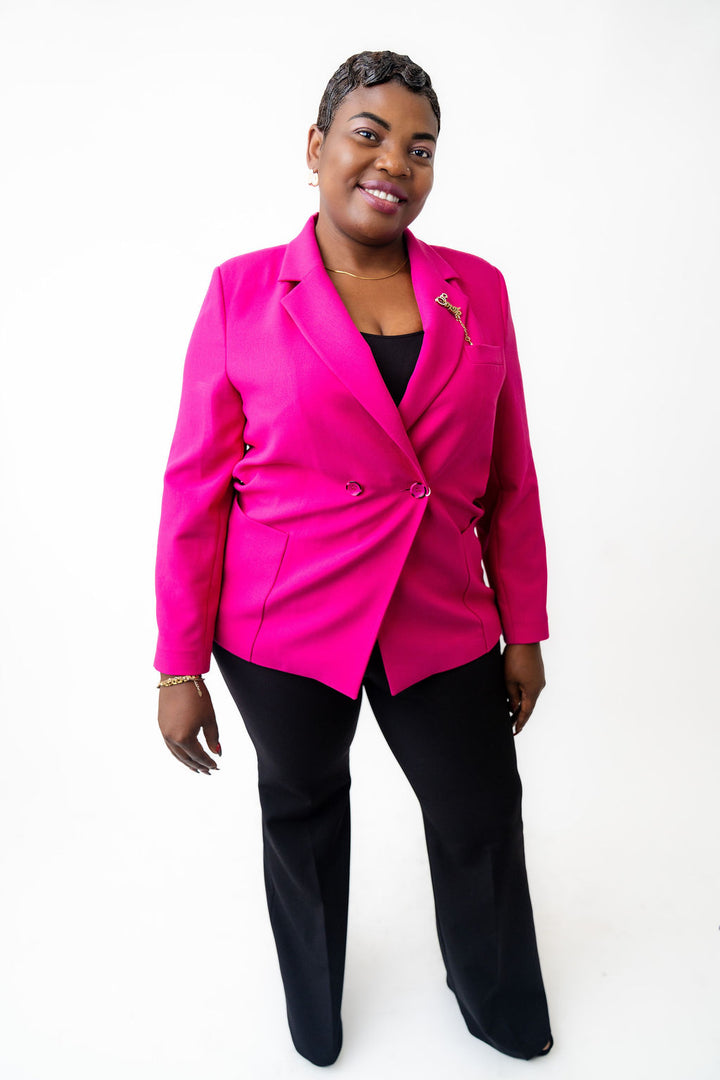 Pink Blazer