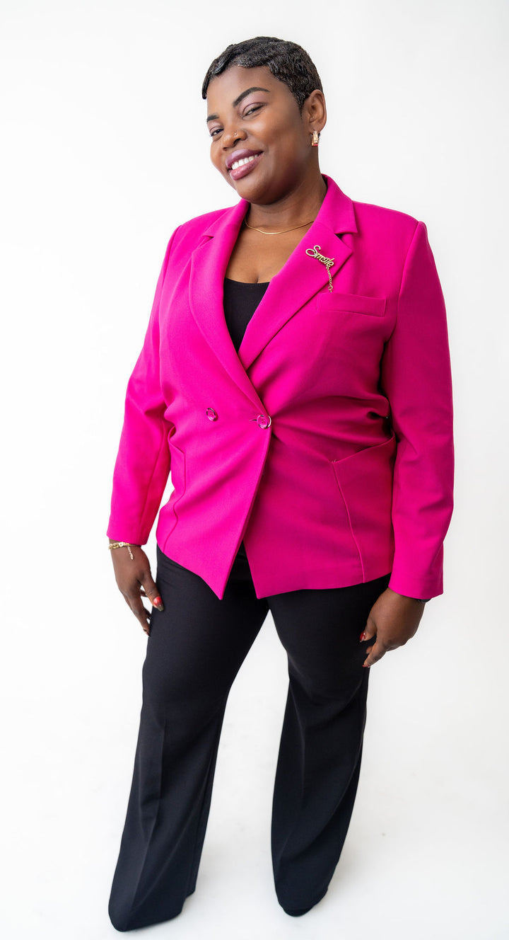 Pink Blazer