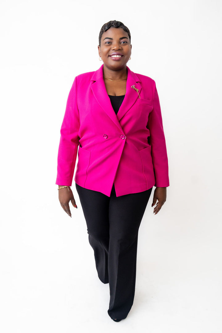 Pink Blazer