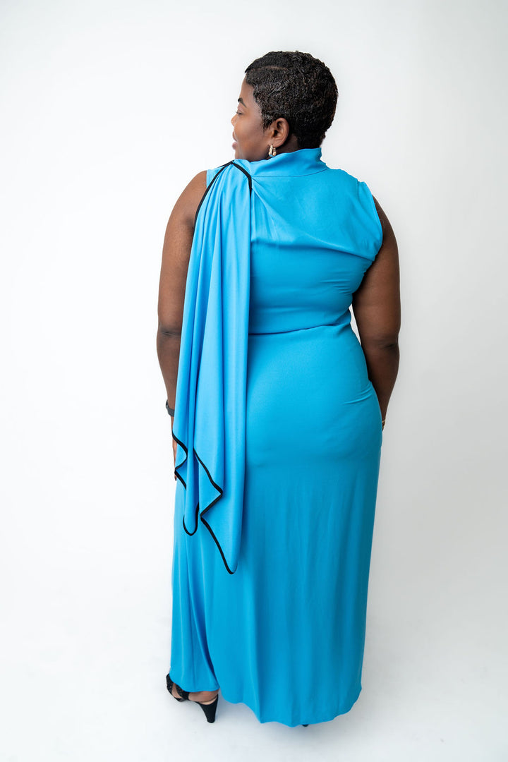 Blue dress
