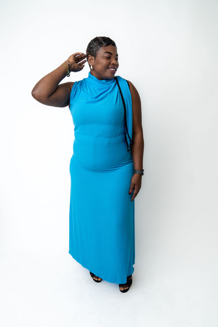 Blue dress