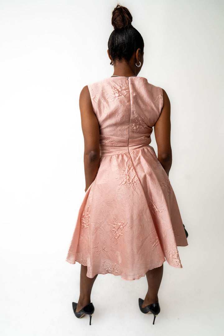 pink dress