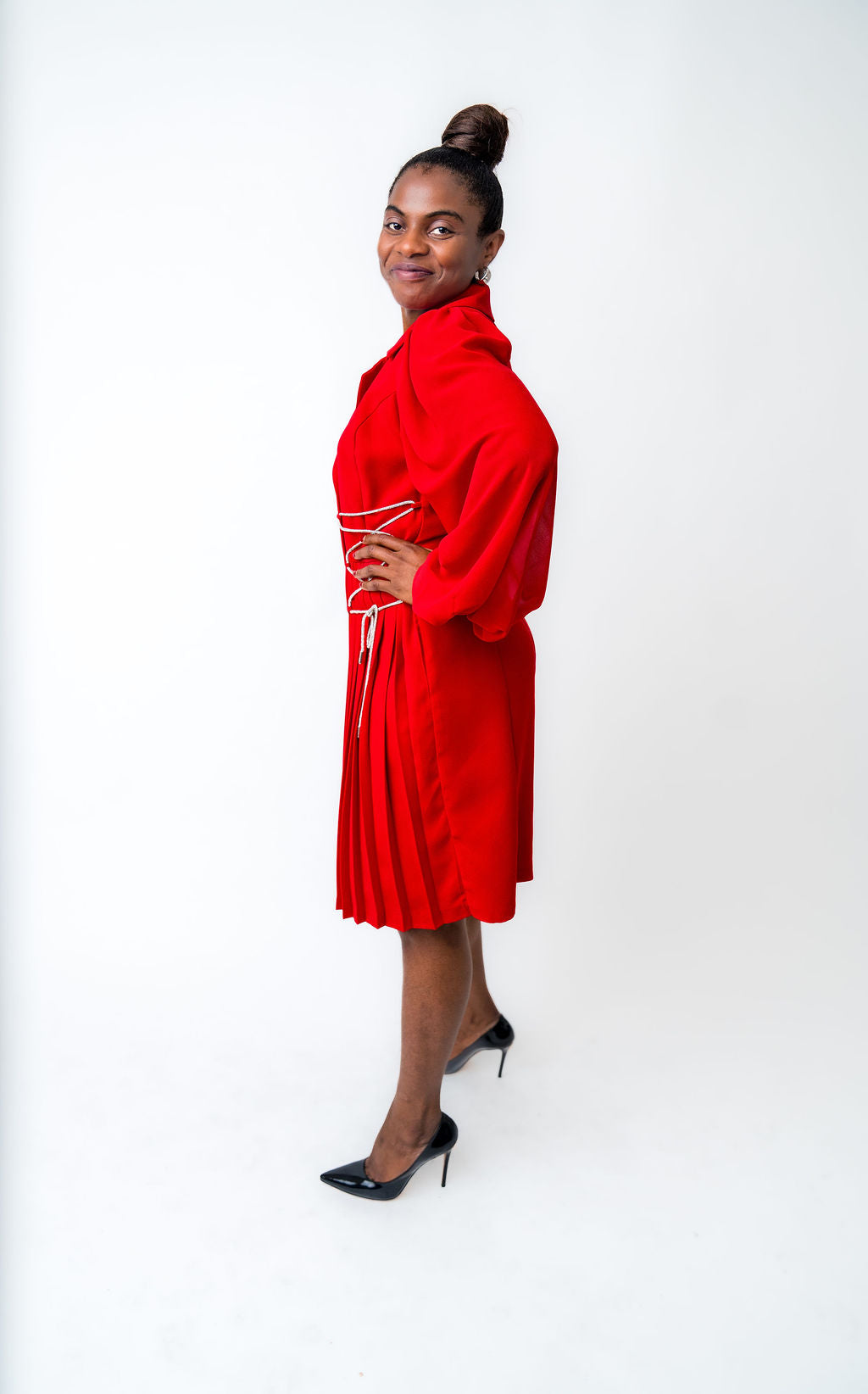 Red dress