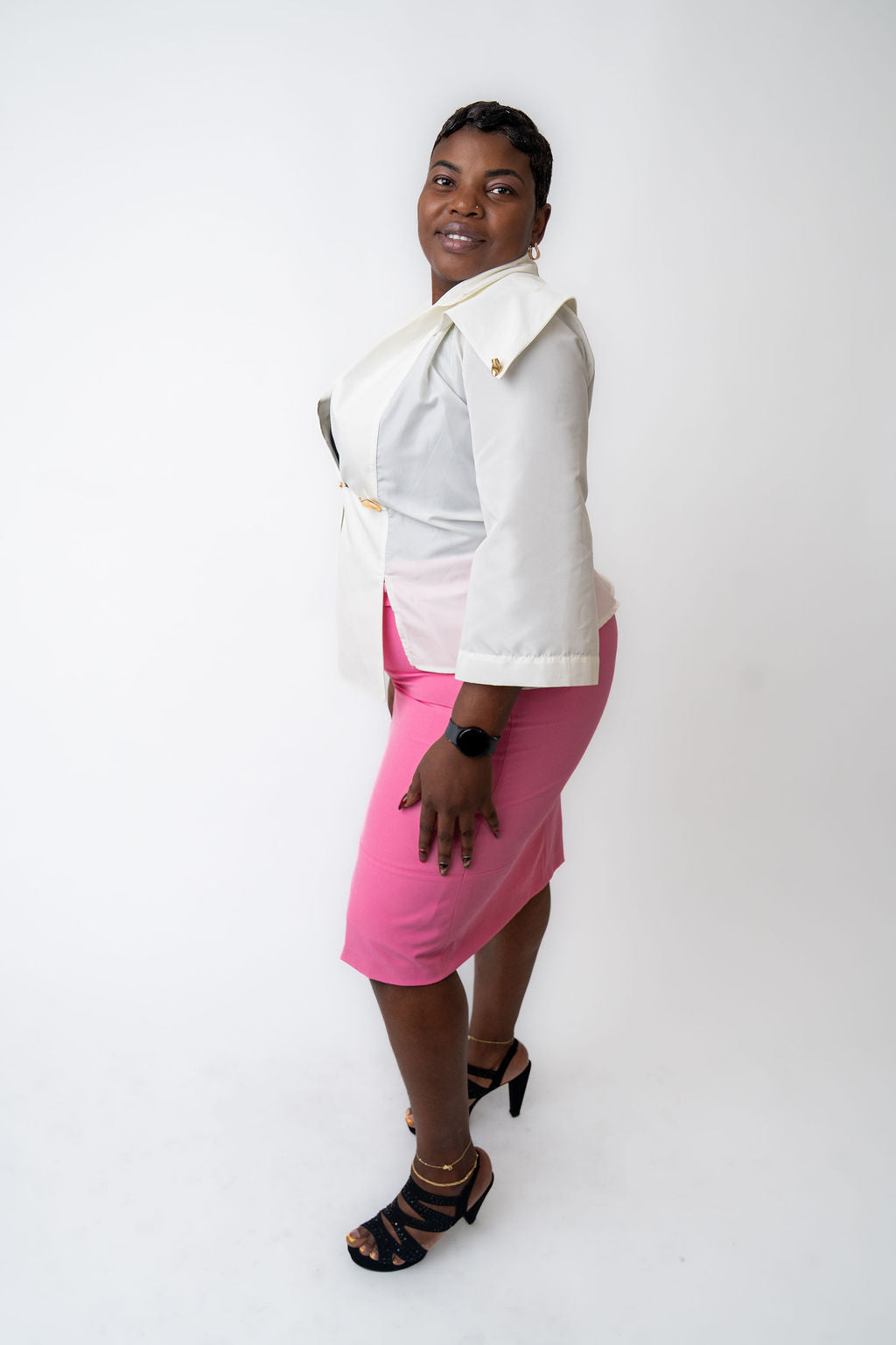 Pink skirt