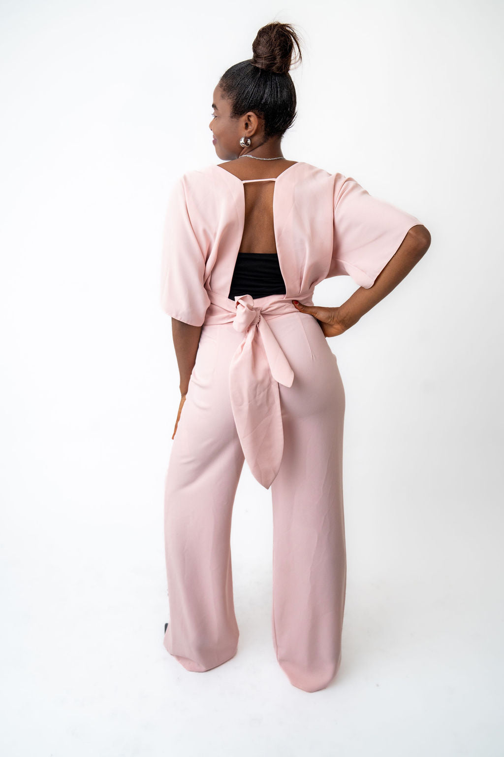 Pink jumpsuit