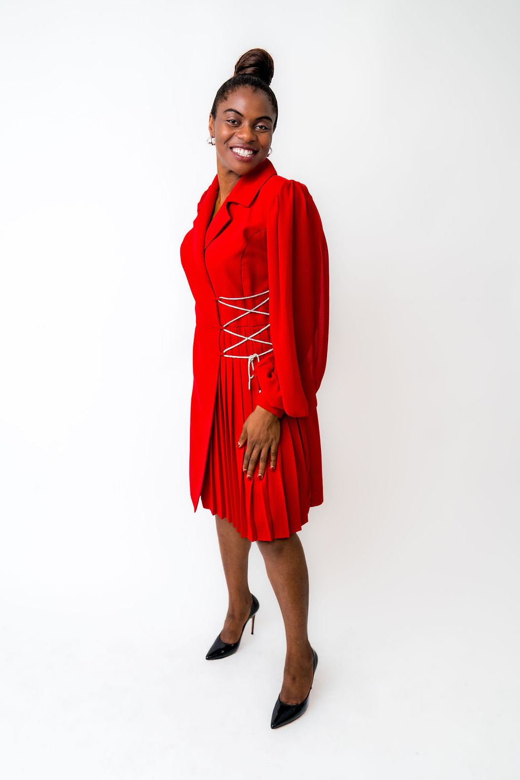 Red dress