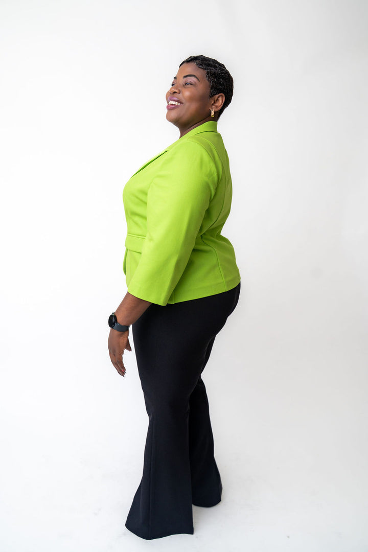 Lemon Green Blazer