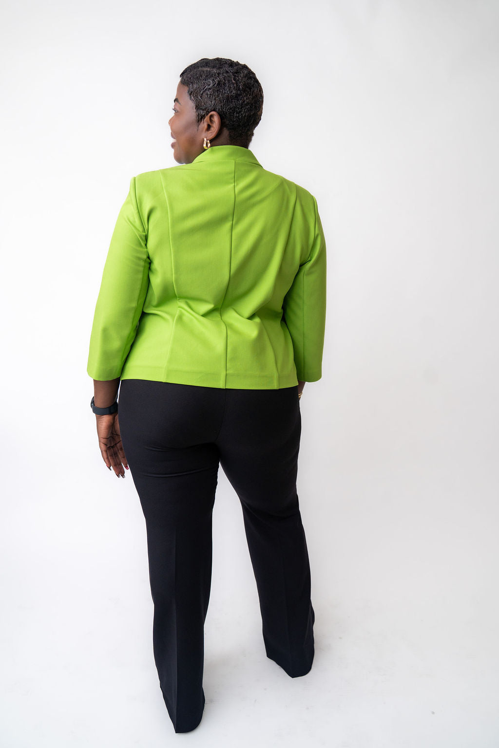 Lemon Green Blazer